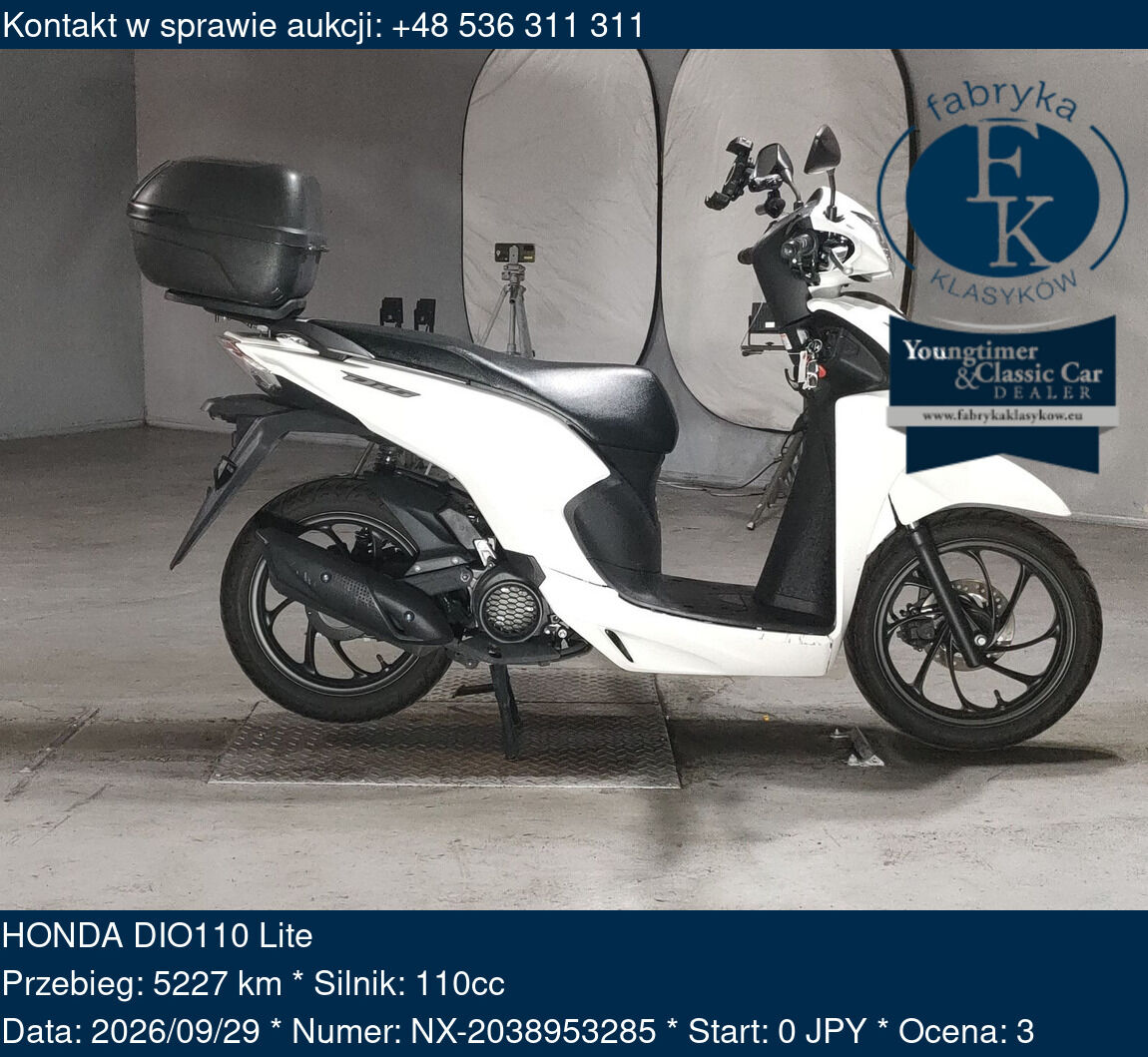 HONDA DIO110 Lite - zdjęcie 2