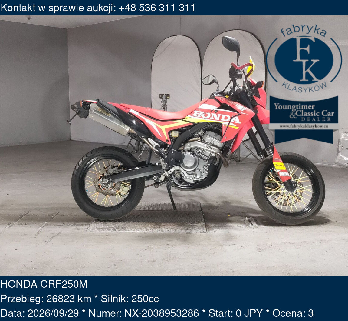 HONDA CRF250M  - zdjęcie 2