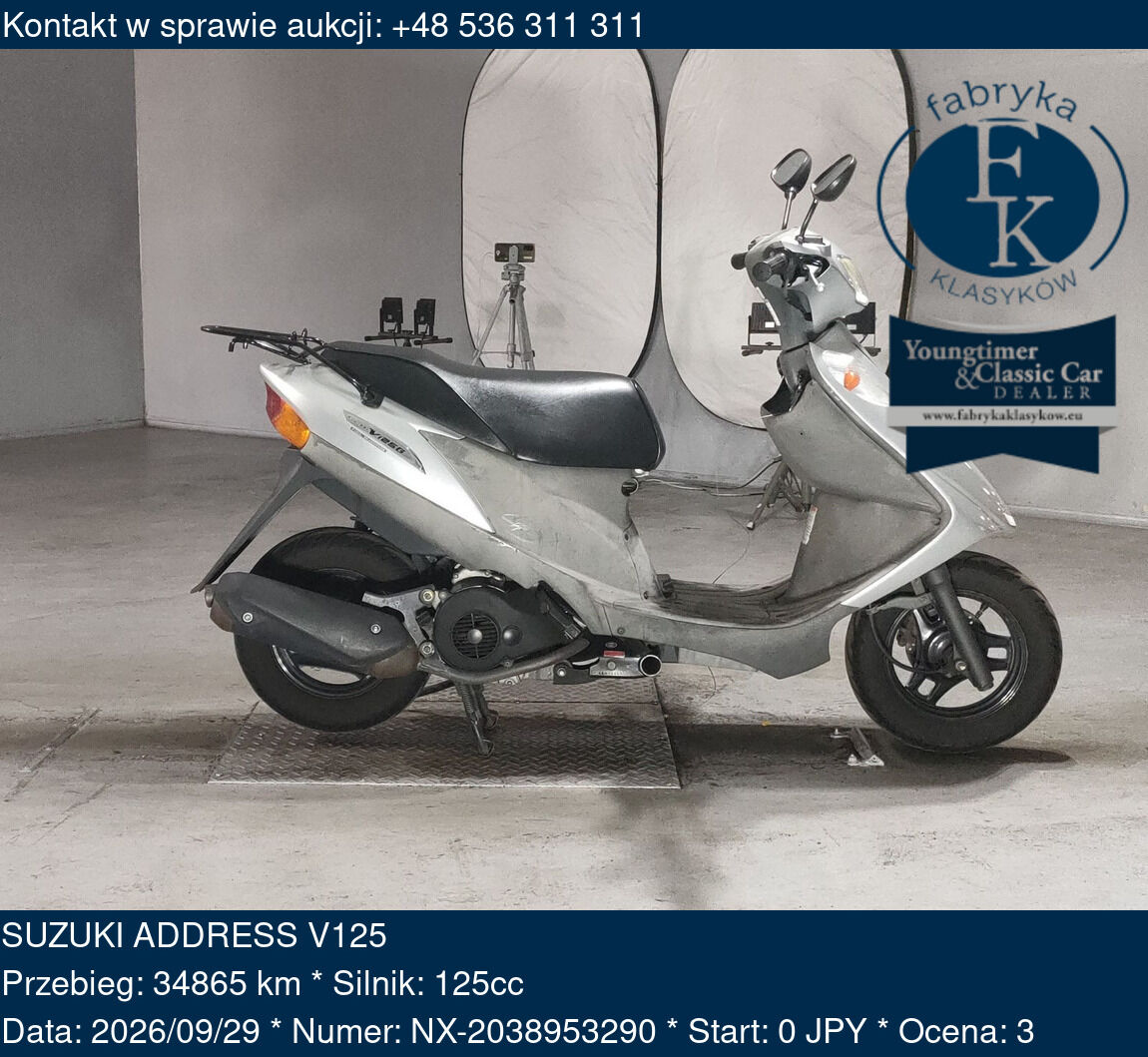 SUZUKI ADDRESS V125  - zdjęcie 2