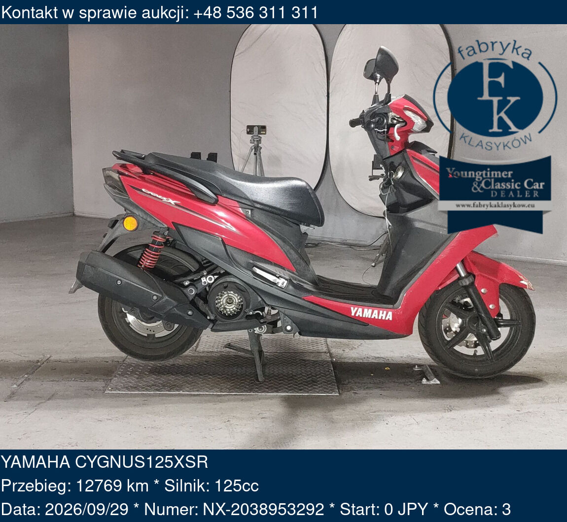 YAMAHA CYGNUS125XSR  - zdjęcie 2