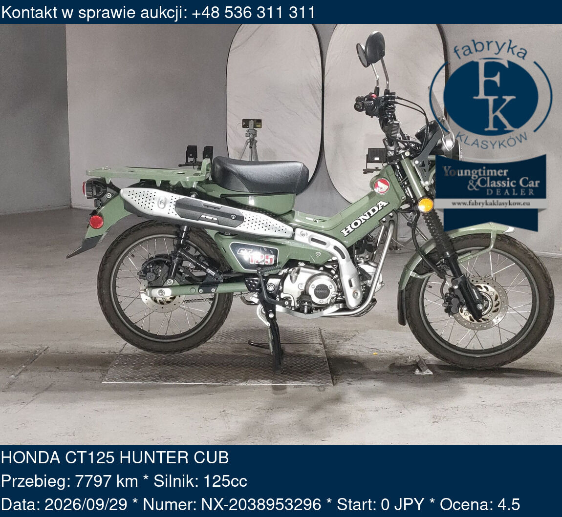 HONDA CT125 HUNTER CUB  - zdjęcie 2