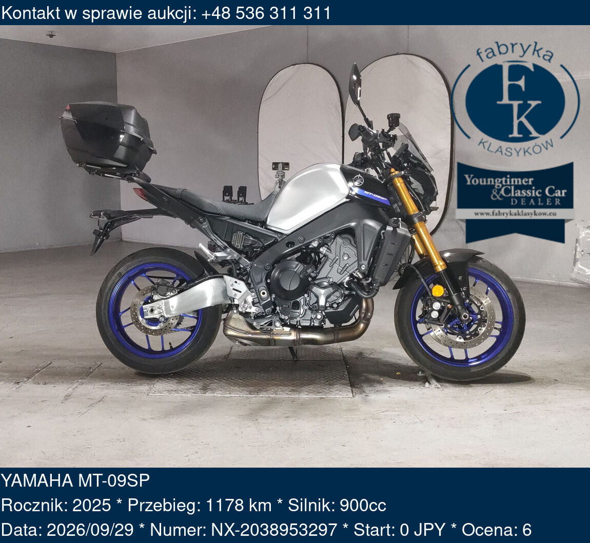 YAMAHA MT-09SP 2025 - zdjęcie 2