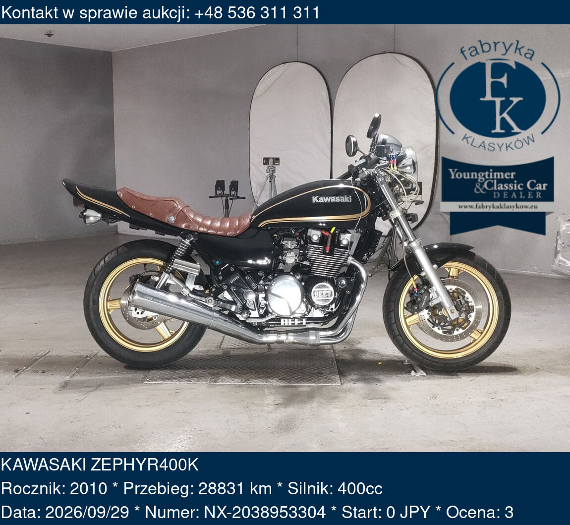 KAWASAKI ZEPHYR400K 2010 - zdjęcie 2