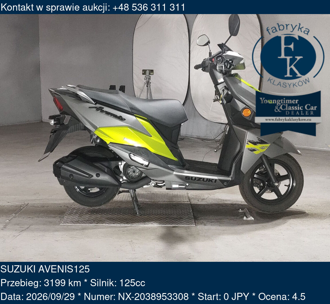 SUZUKI AVENIS125  - zdjęcie 2
