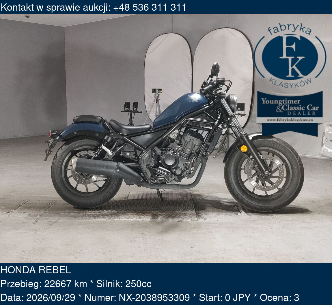 HONDA REBEL  - zdjęcie 2