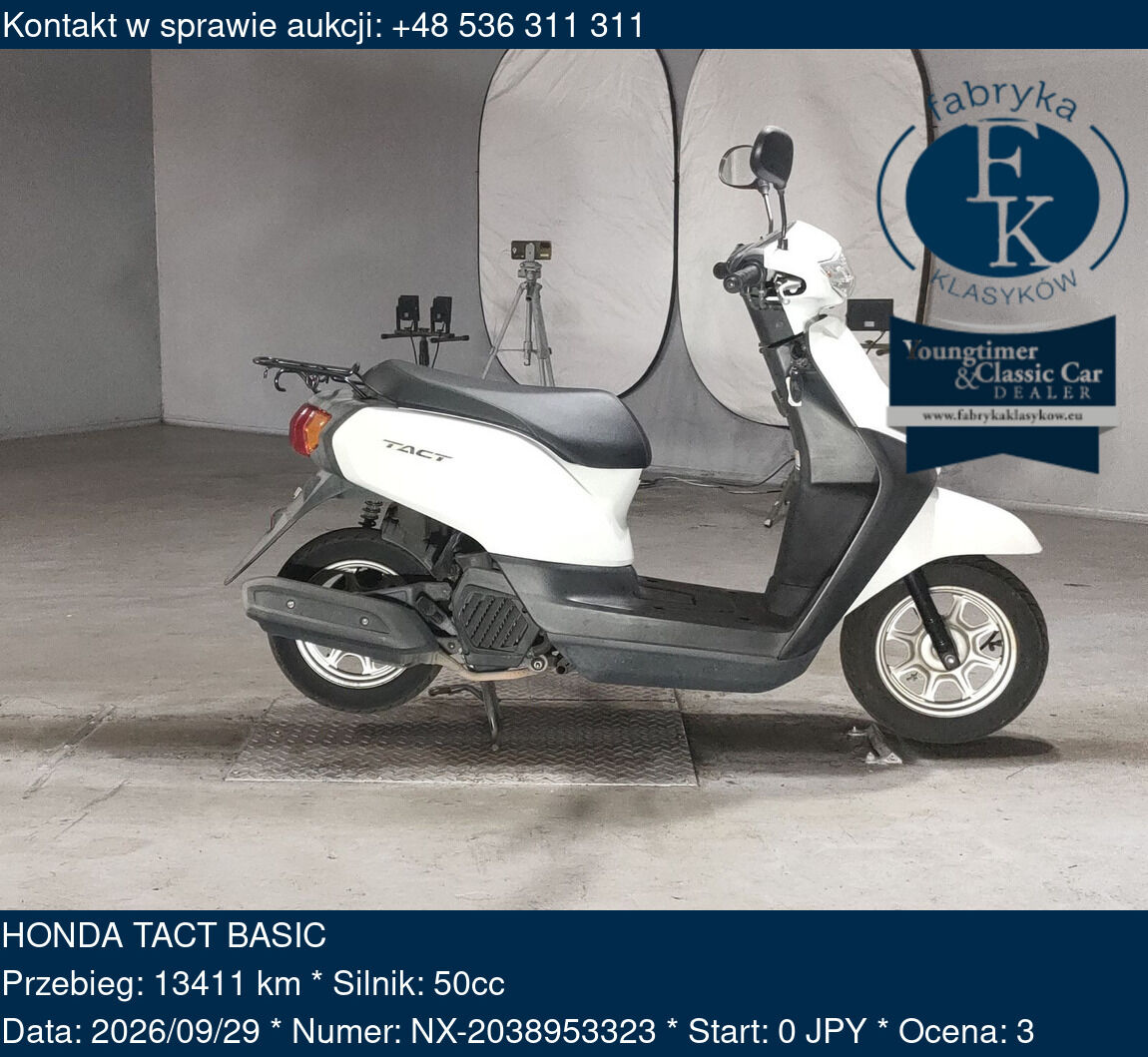 HONDA TACT BASIC  - zdjęcie 2