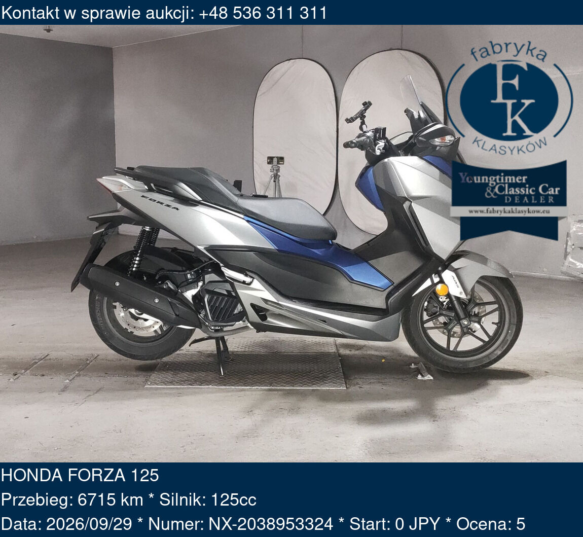HONDA FORZA 125  - zdjęcie 2
