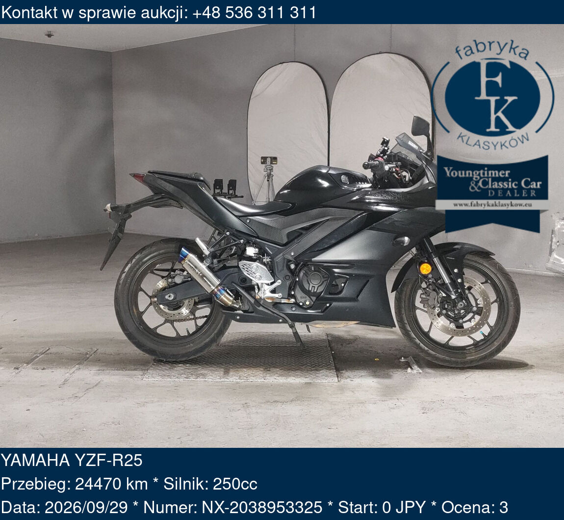 YAMAHA YZF-R25  - zdjęcie 2