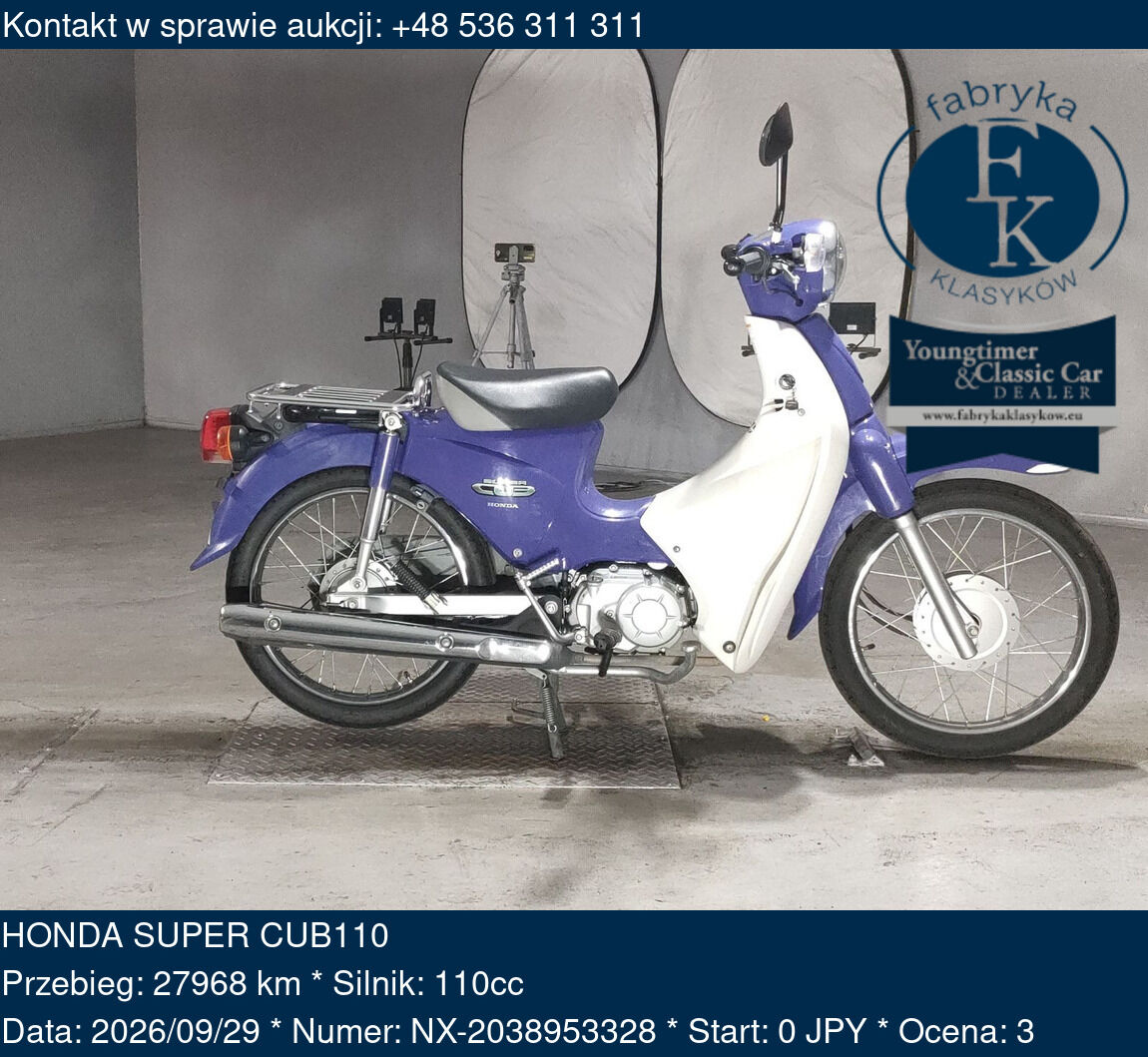 HONDA SUPER CUB110  - zdjęcie 2