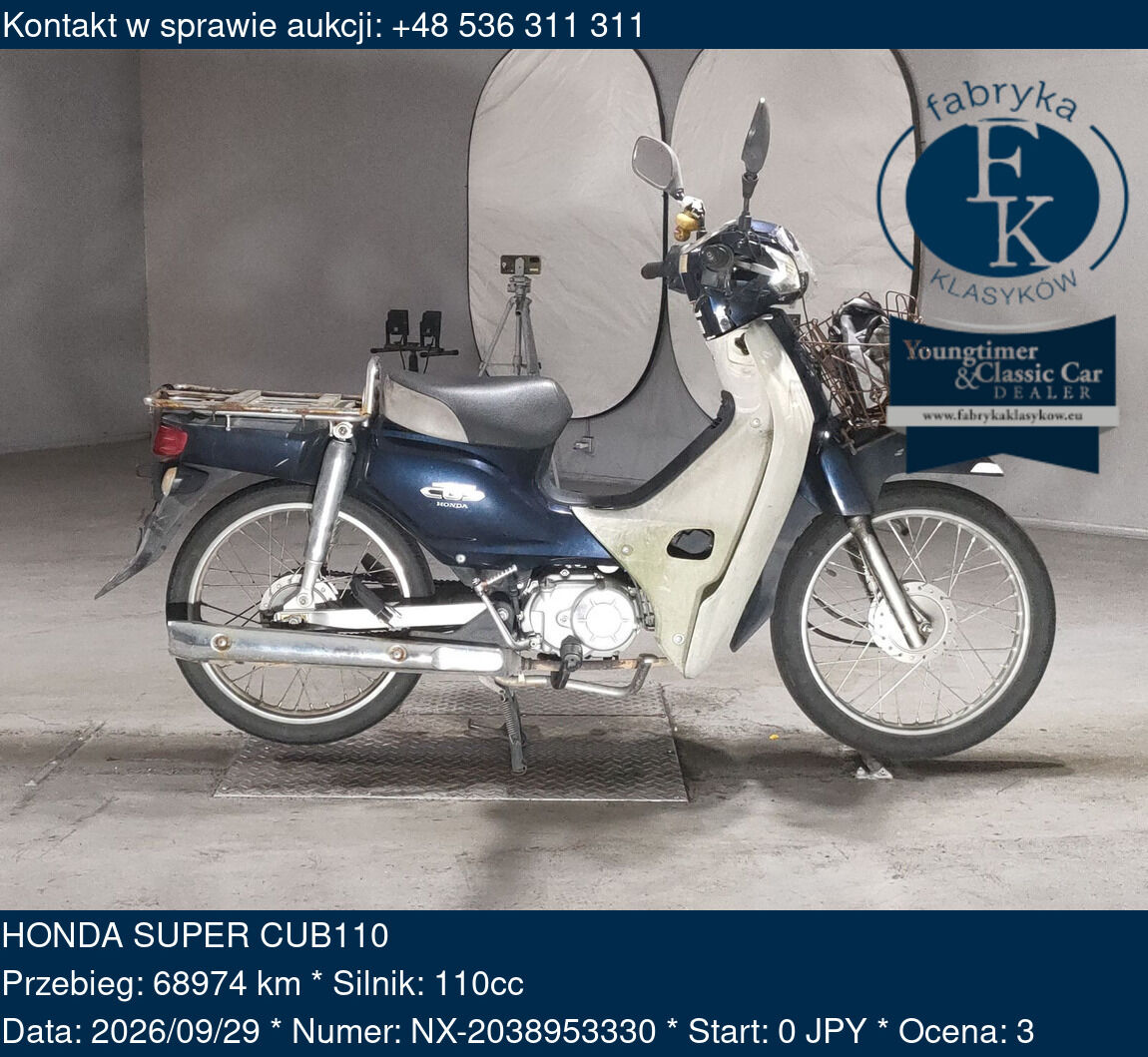 HONDA SUPER CUB110  - zdjęcie 2