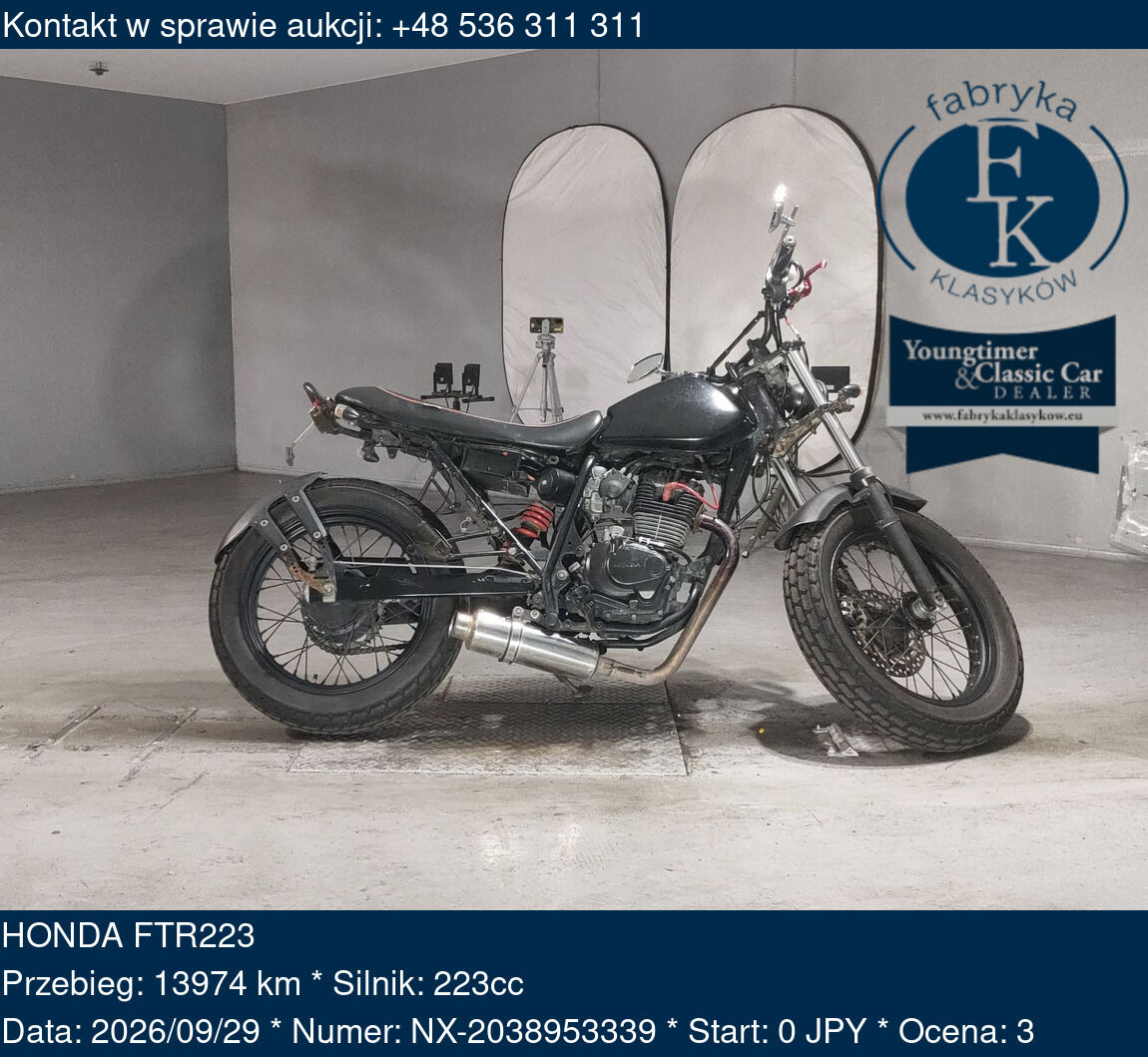HONDA FTR223  - zdjęcie 2
