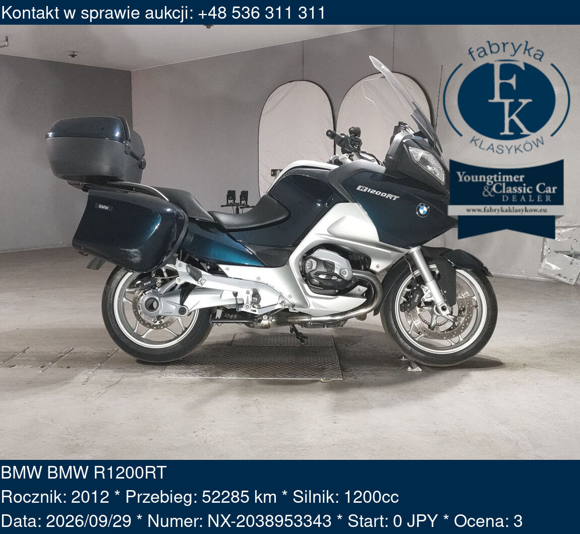 BMW BMW R1200RT 2012 - zdjęcie 2