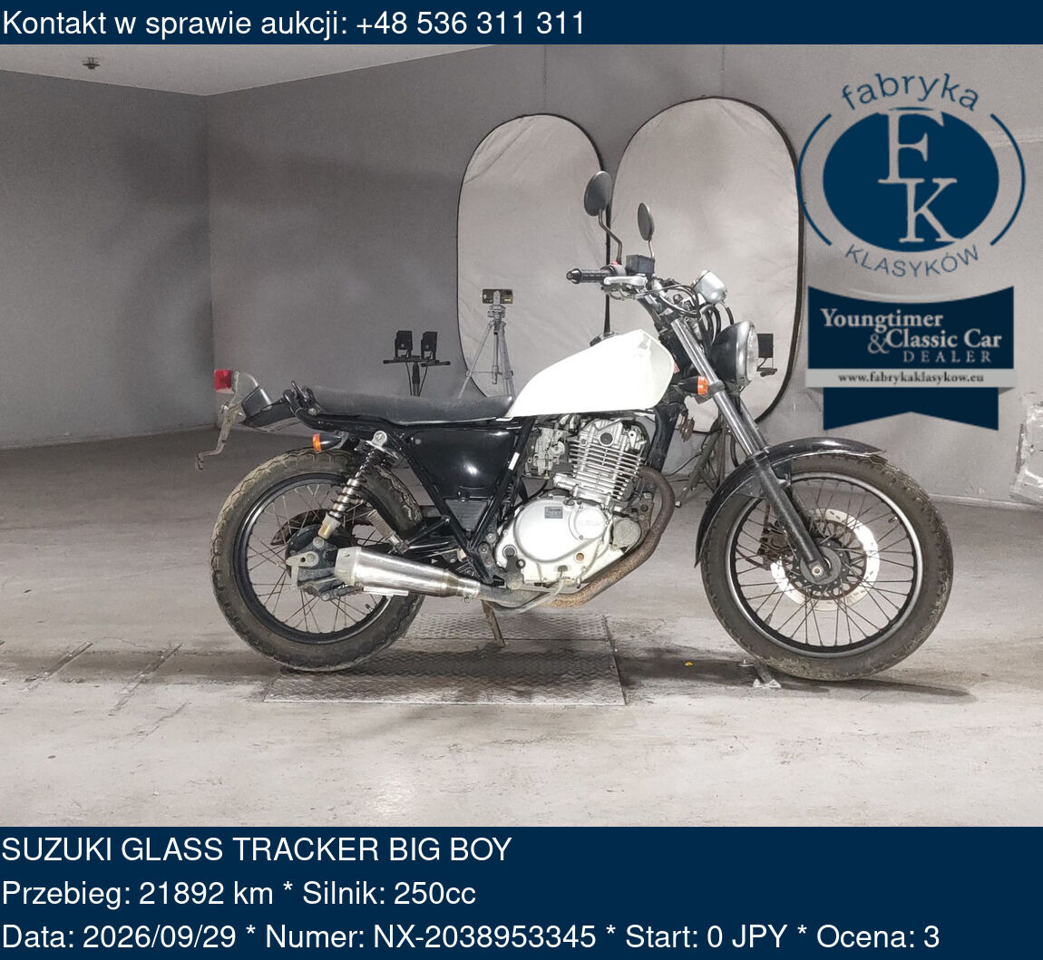 SUZUKI GLASS TRACKER BIG BOY  - zdjęcie 2