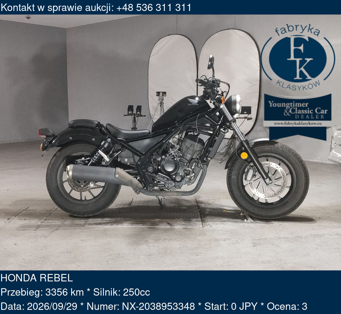 HONDA REBEL  - zdjęcie 2