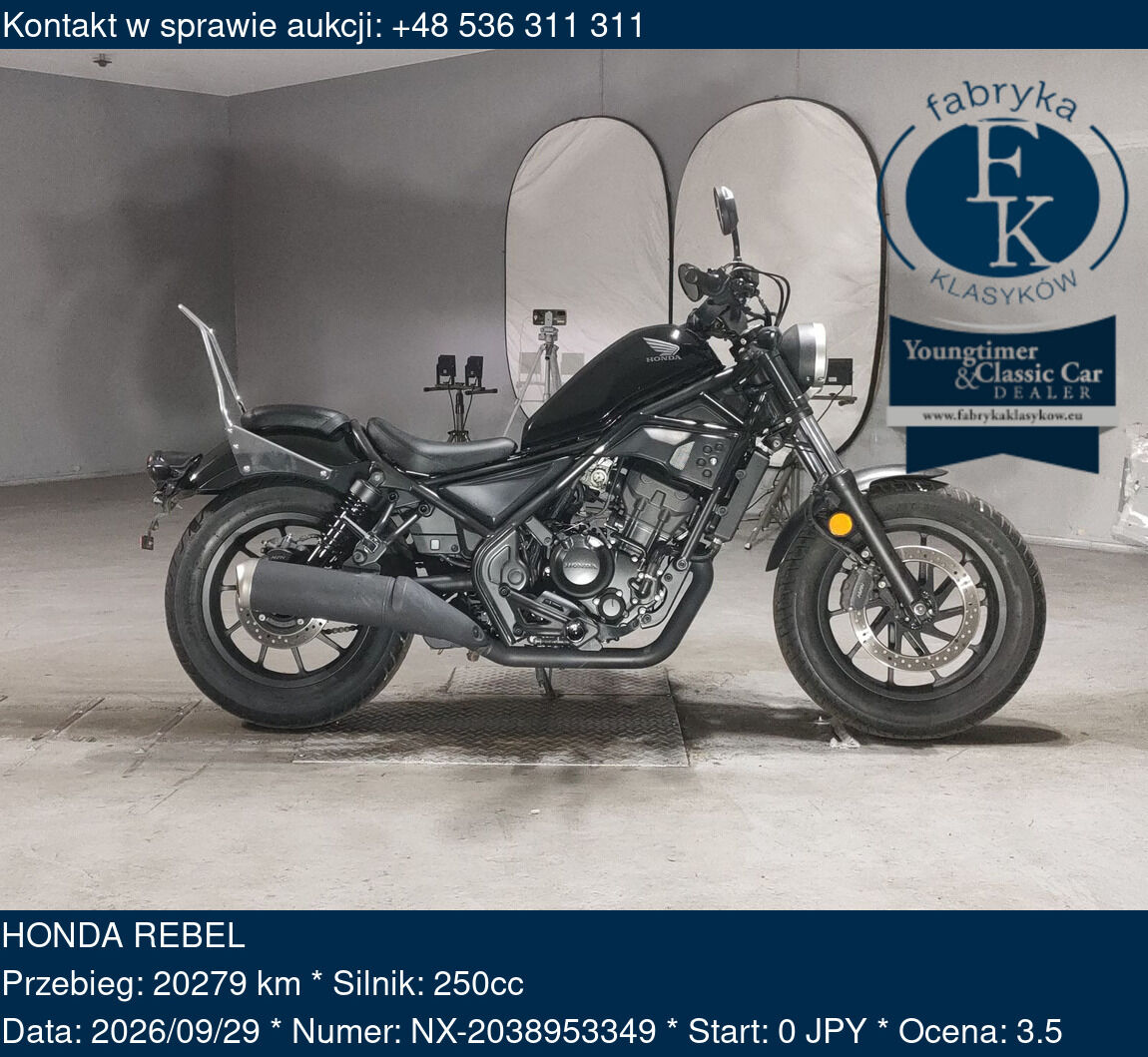 HONDA REBEL  - zdjęcie 2