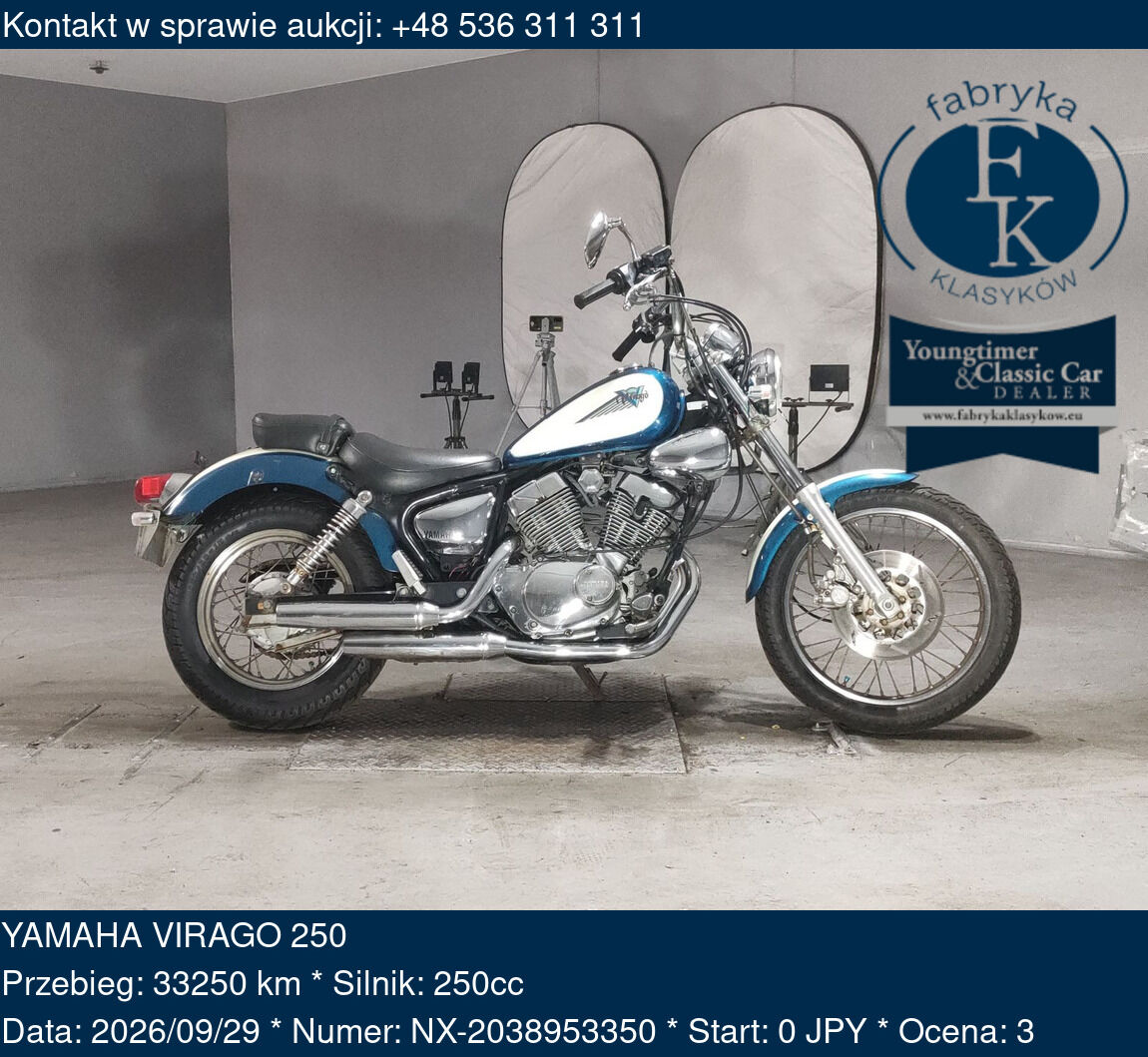 YAMAHA VIRAGO 250  - zdjęcie 2