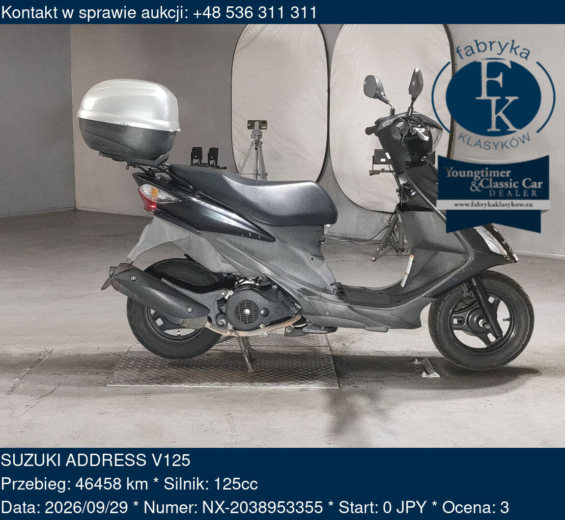 SUZUKI ADDRESS V125  - zdjęcie 2