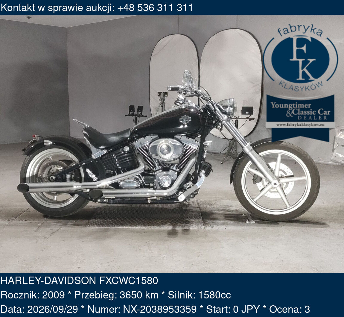 HARLEY-DAVIDSON FXCWC1580 2009 - zdjęcie 2