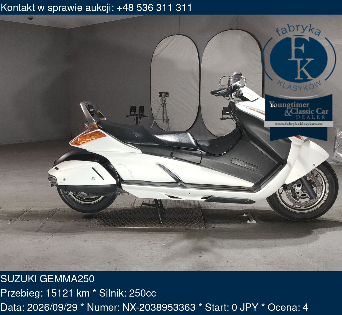 SUZUKI GEMMA250  - zdjęcie 2