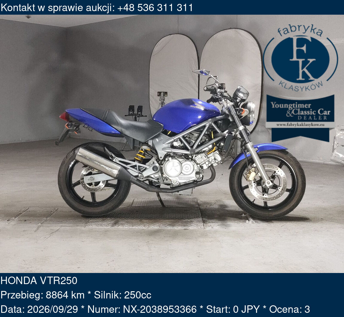 HONDA VTR250  - zdjęcie 2