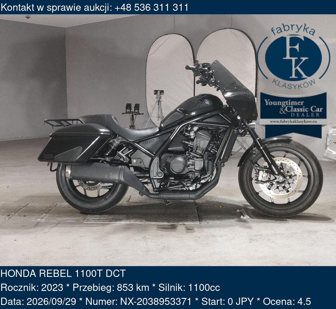 HONDA REBEL 1100T DCT 2023 - zdjęcie 2