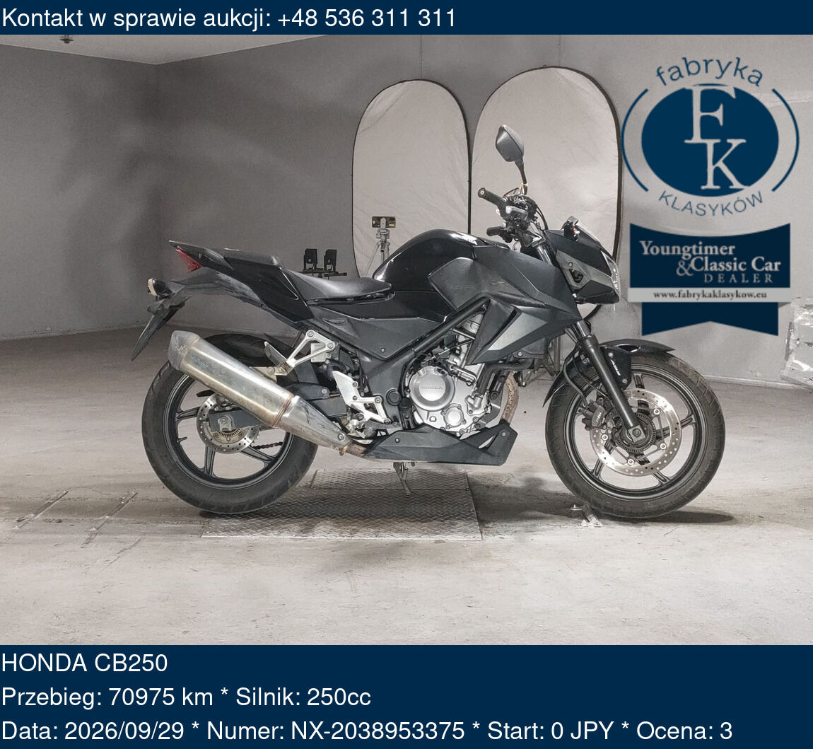HONDA CB250  - zdjęcie 2