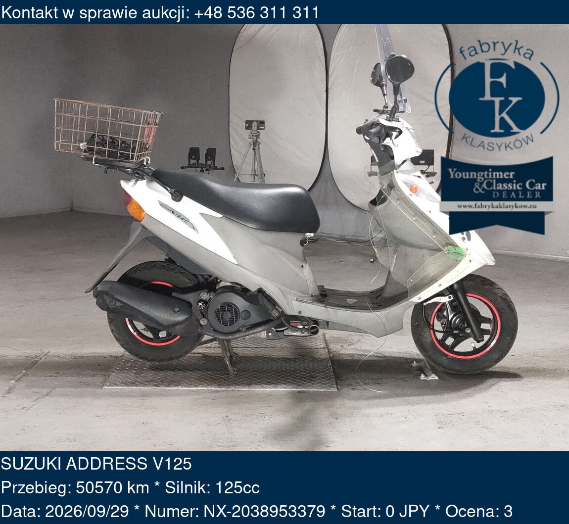 SUZUKI ADDRESS V125  - zdjęcie 2