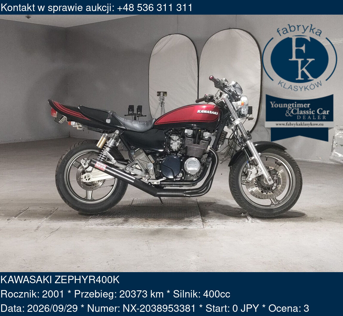 KAWASAKI ZEPHYR400K 2001 - zdjęcie 2