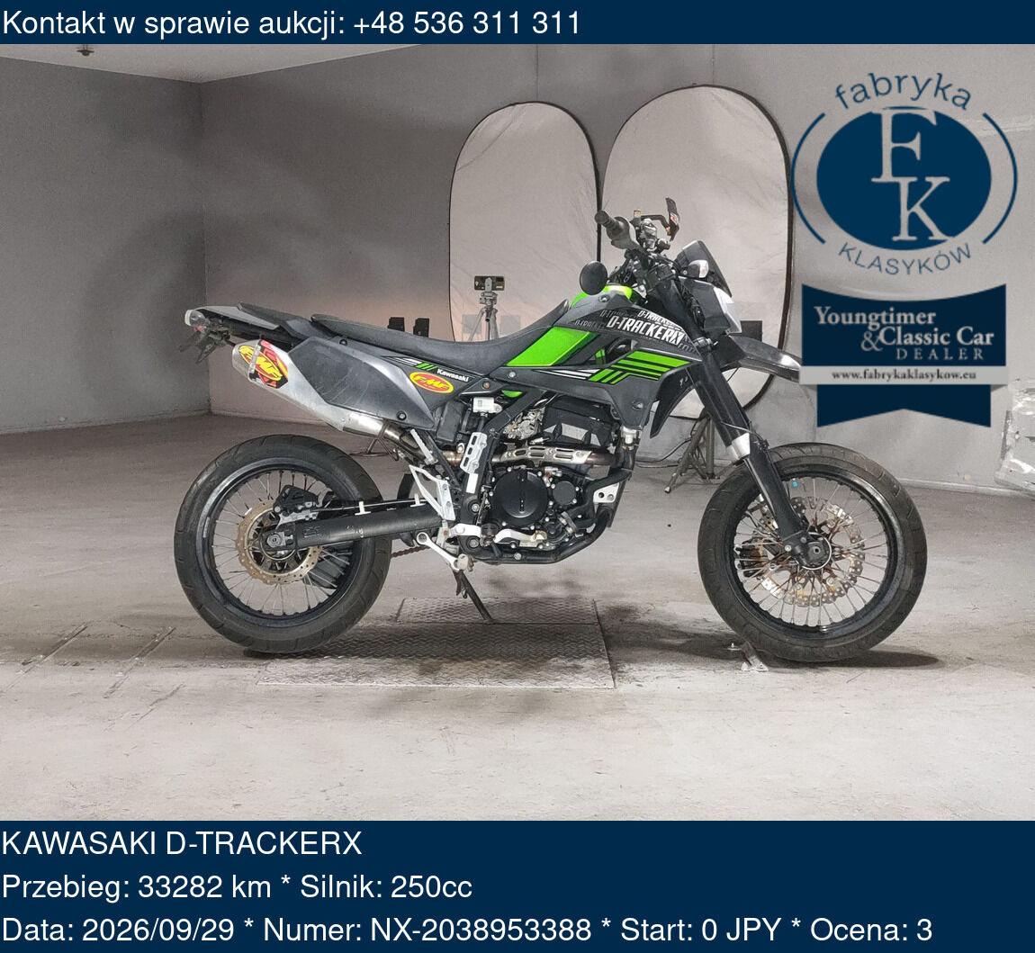 KAWASAKI D-TRACKERX  - zdjęcie 2