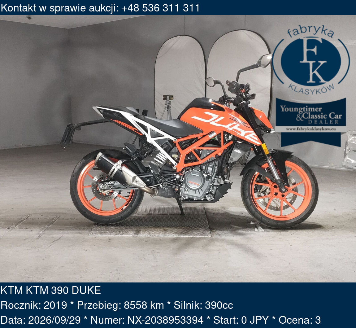 KTM KTM 390 DUKE 2019 - zdjęcie 2