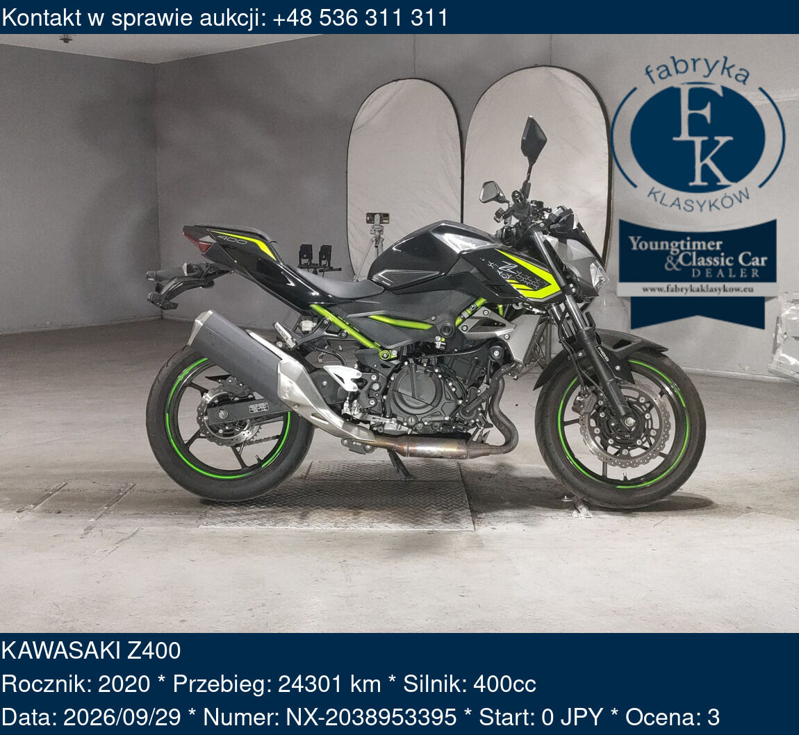KAWASAKI Z400 2020 - zdjęcie 2