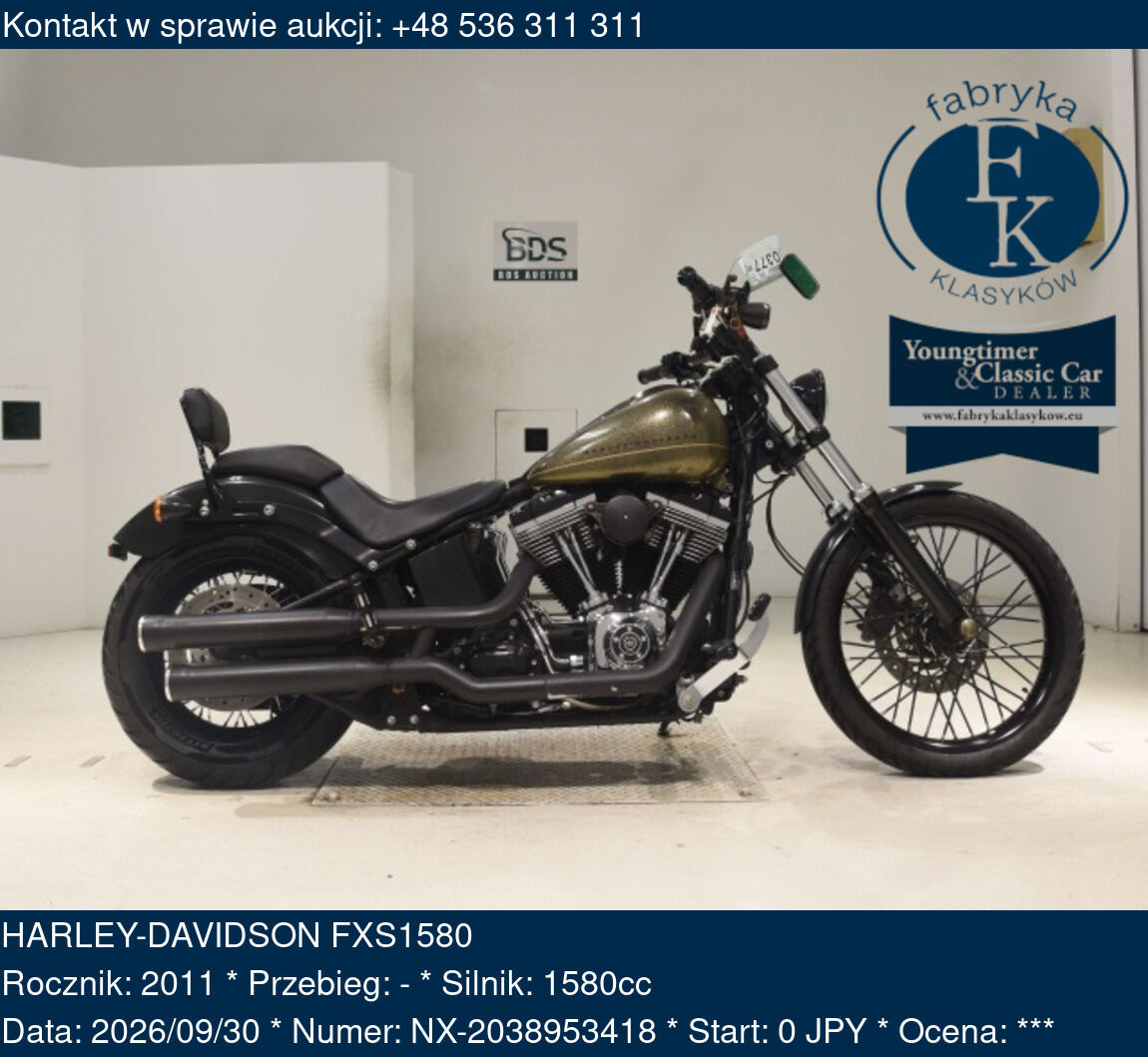 HARLEY-DAVIDSON FXS1580 2011 - zdjęcie 2