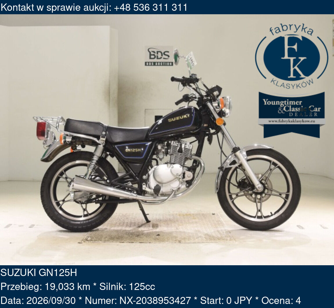 SUZUKI GN125H  - zdjęcie 2