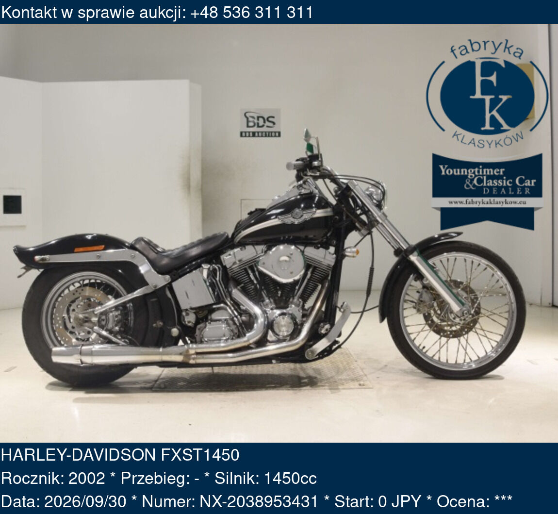 HARLEY-DAVIDSON FXST1450 2002 - zdjęcie 2