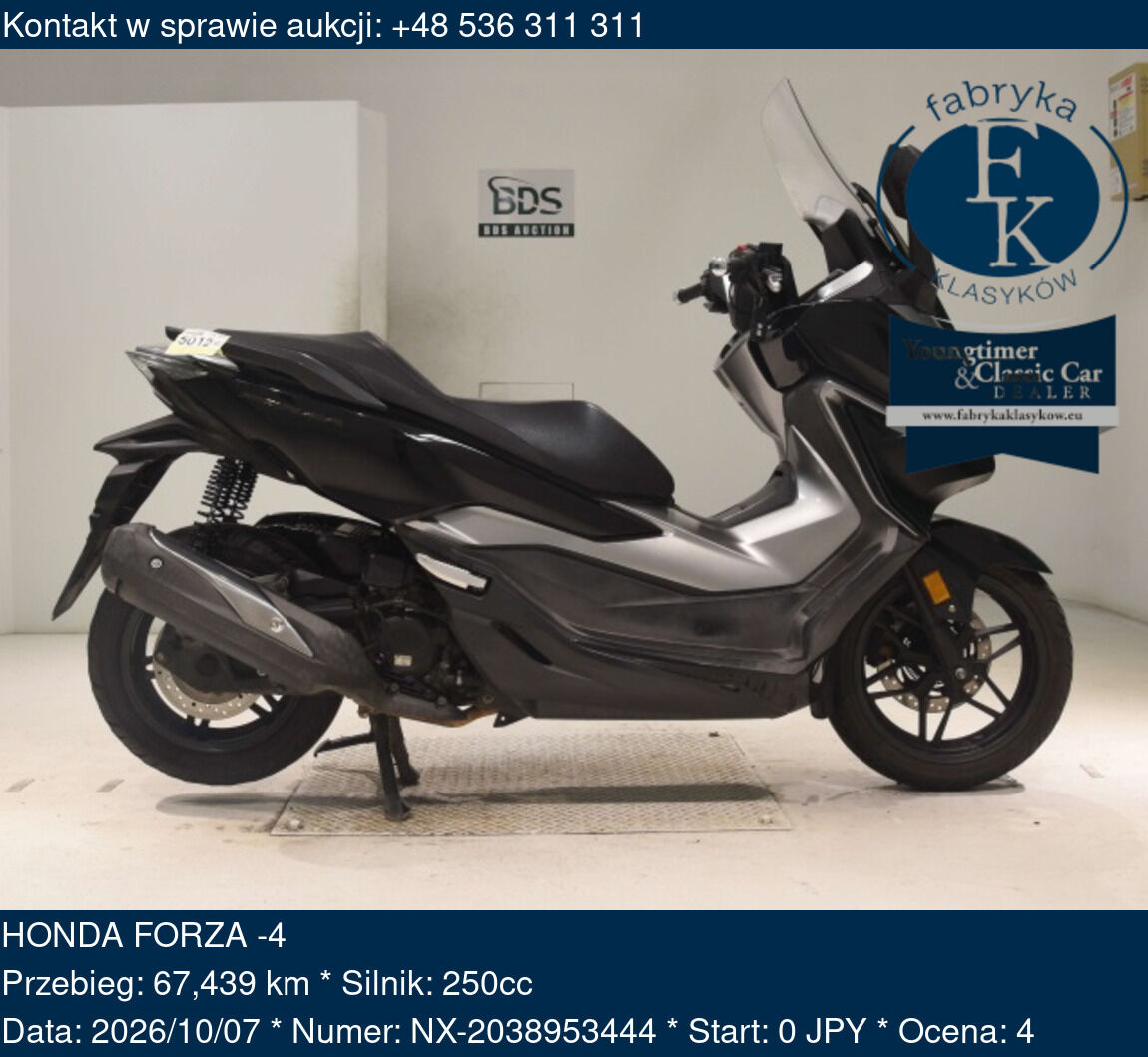 HONDA FORZA -4  - zdjęcie 2