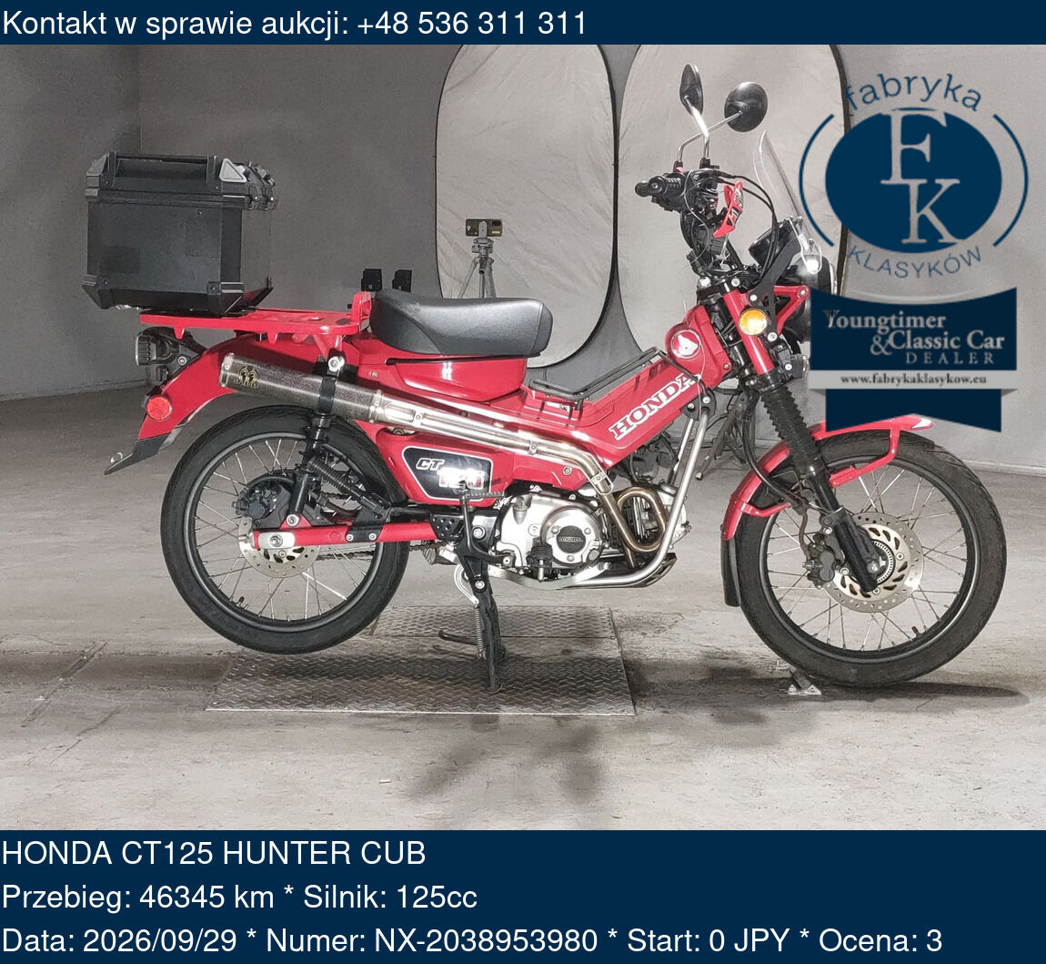 HONDA CT125 HUNTER CUB  - zdjęcie 2