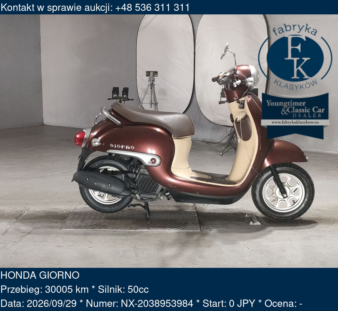 HONDA GIORNO - zdjęcie 2