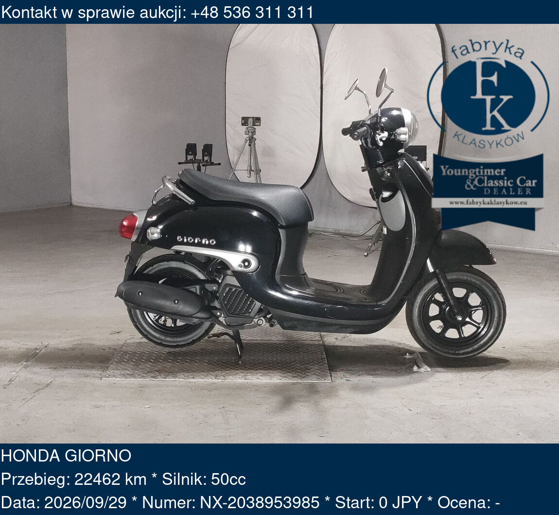HONDA GIORNO - zdjęcie 2