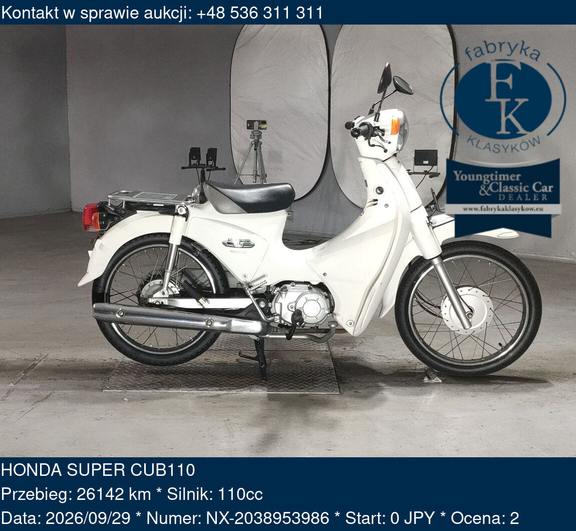 HONDA SUPER CUB110  - zdjęcie 2