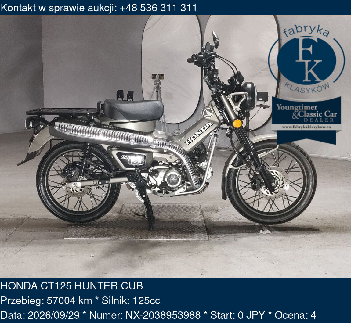 HONDA CT125 HUNTER CUB  - zdjęcie 2