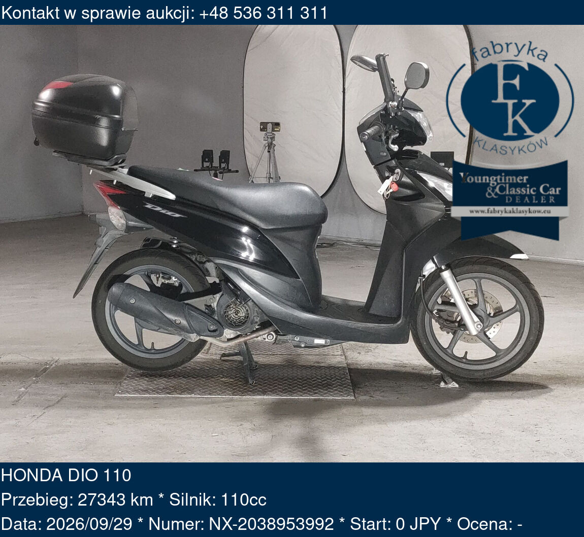 HONDA DIO 110  - zdjęcie 2