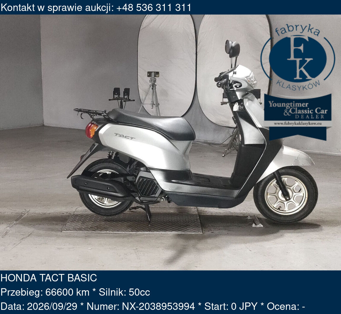 HONDA TACT BASIC  - zdjęcie 2