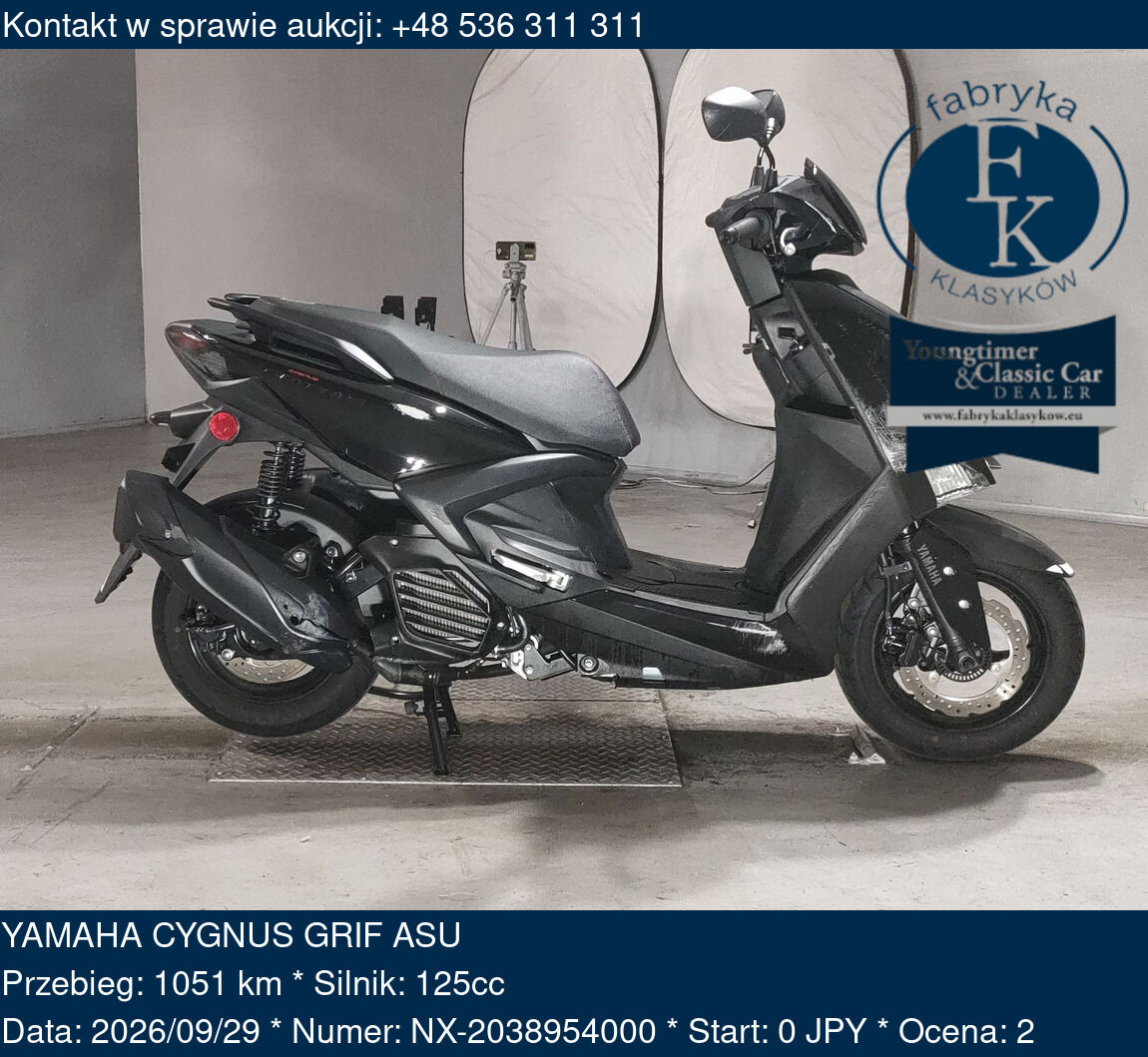 YAMAHA CYGNUS GRIF ASU  - zdjęcie 2