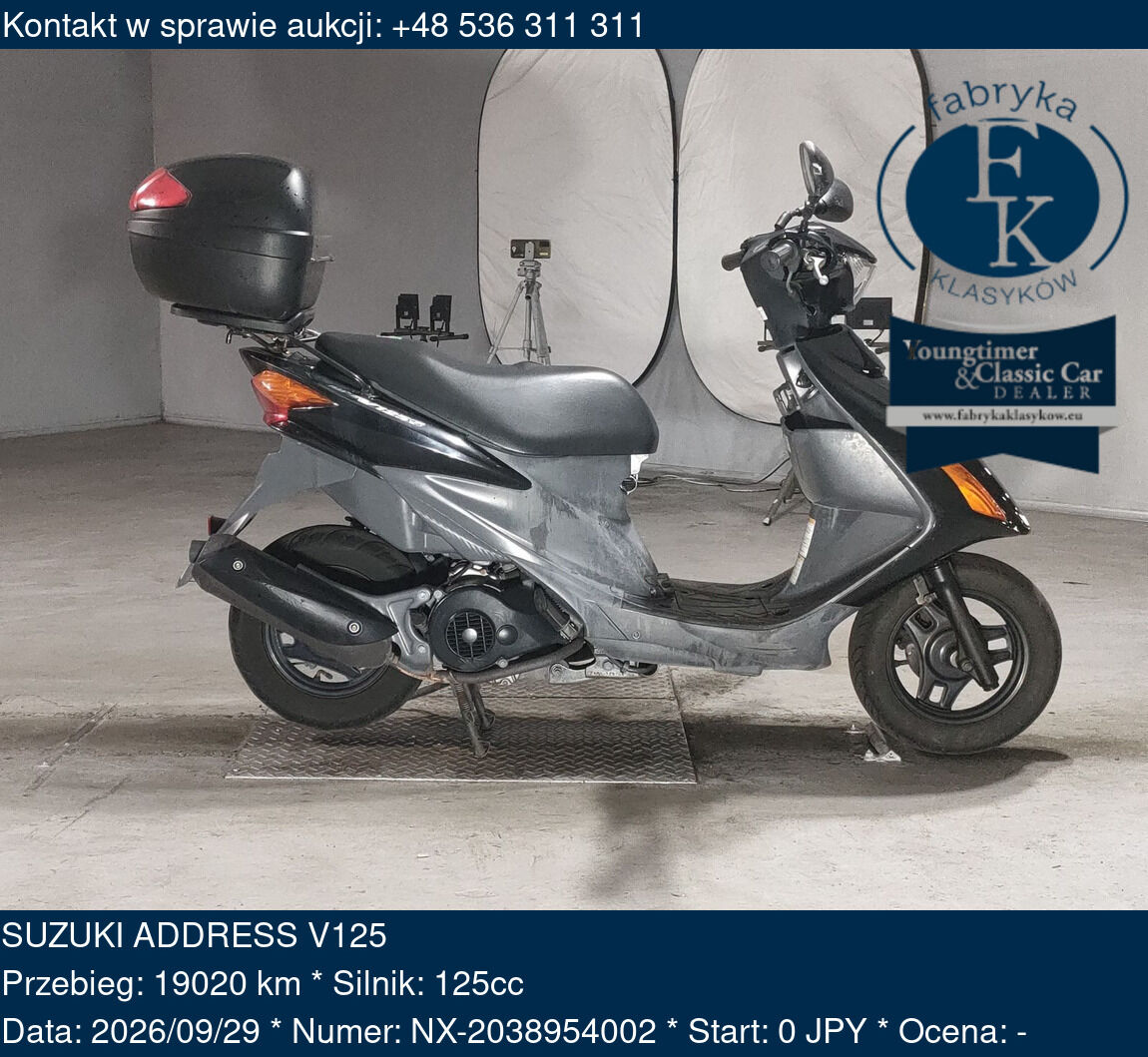 SUZUKI ADDRESS V125  - zdjęcie 2