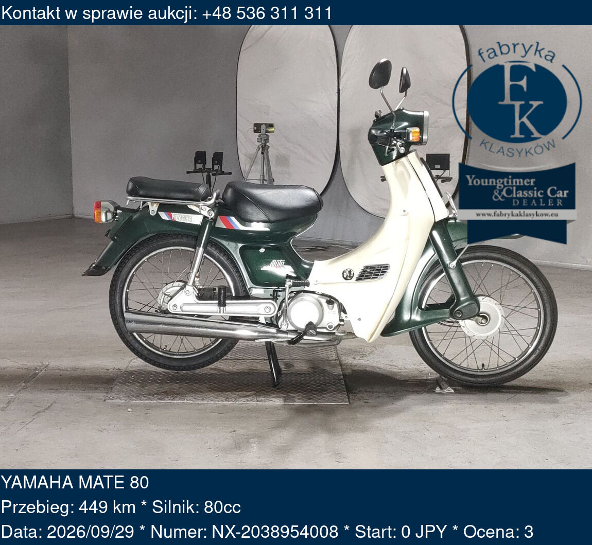 YAMAHA MATE 80  - zdjęcie 2