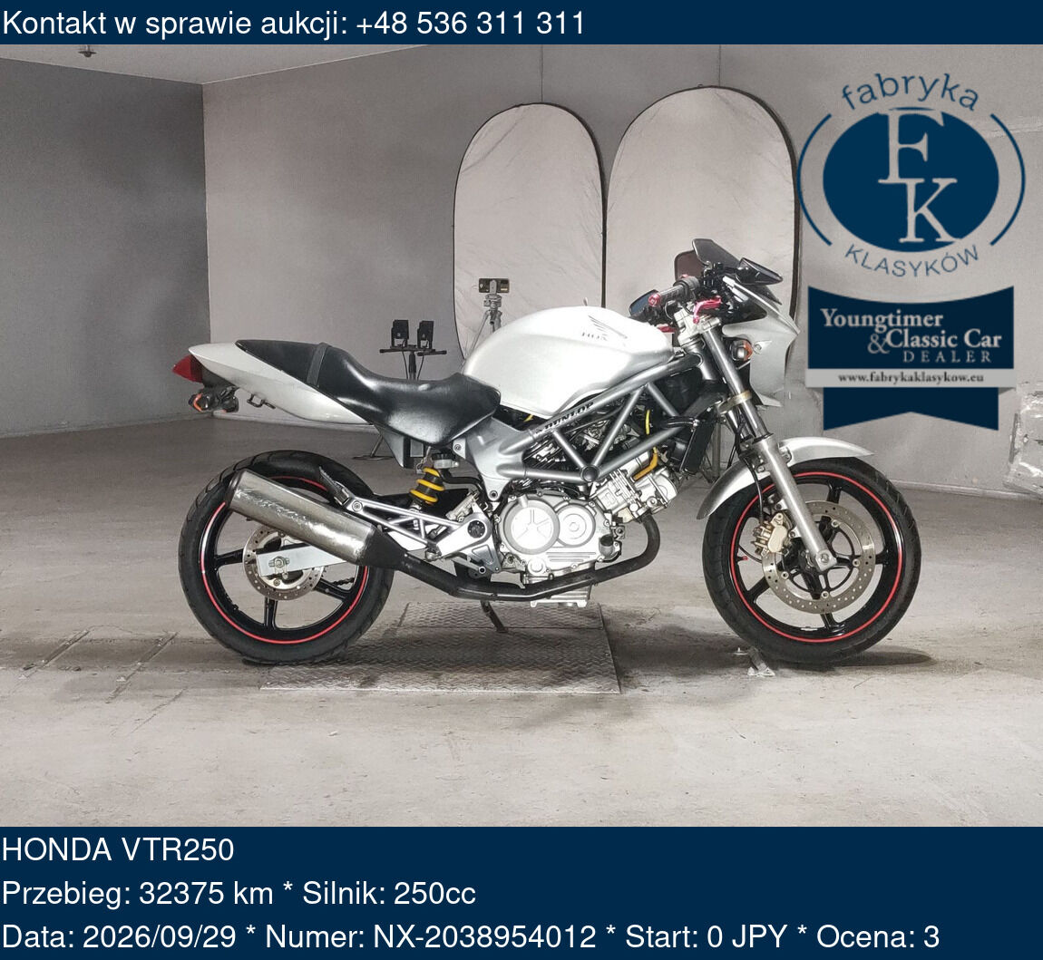 HONDA VTR250  - zdjęcie 2