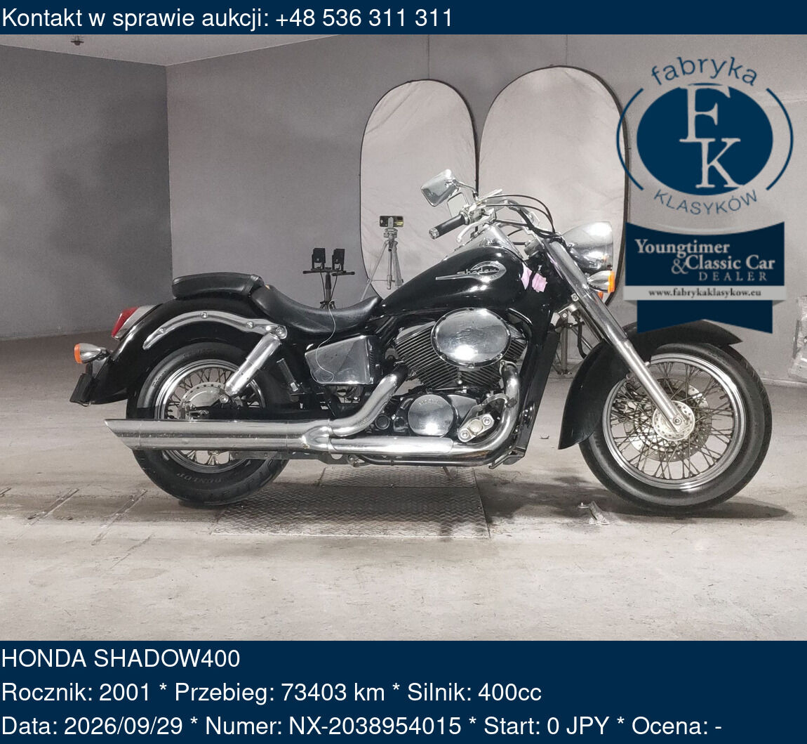 HONDA SHADOW400 2001 - zdjęcie 2