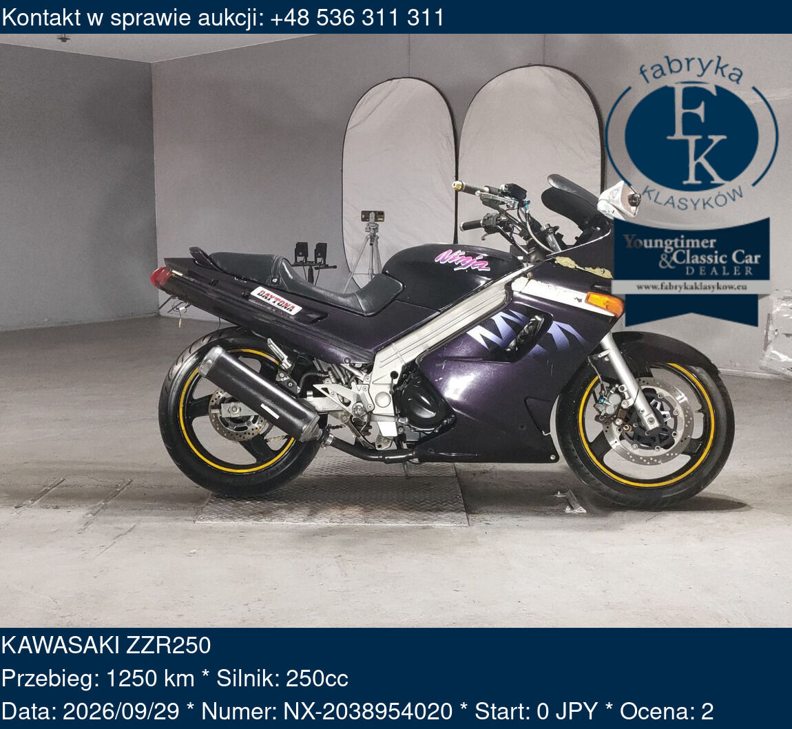 KAWASAKI ZZR250 - zdjęcie 2