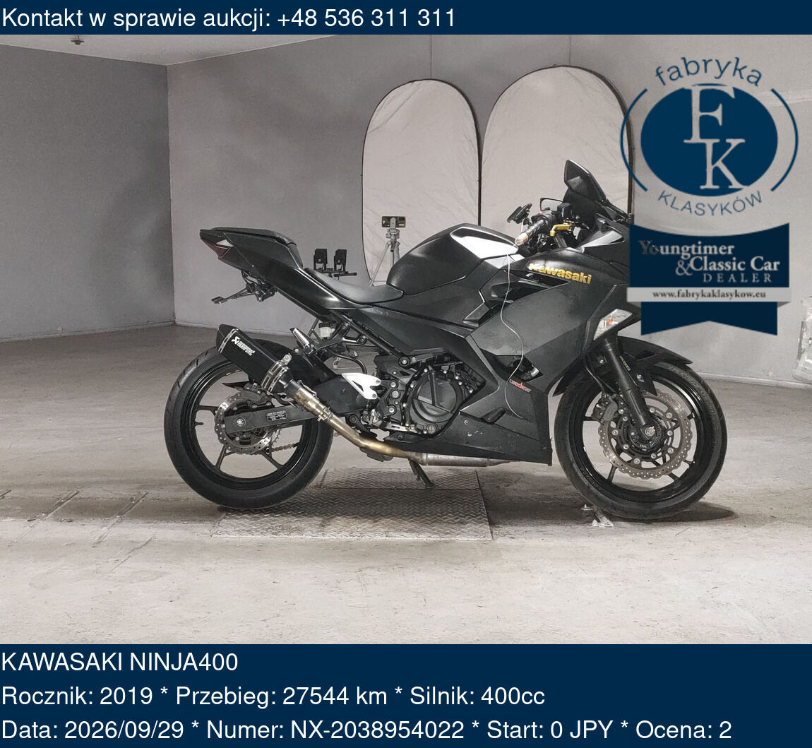 KAWASAKI NINJA400 2019 - zdjęcie 2