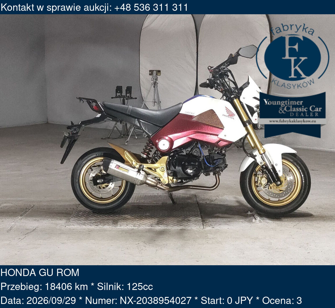 HONDA GU ROM  - zdjęcie 2